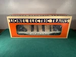 Lionel Train 6-16379 Northern Pacific Flat Car With Wood Box. Fixed Price $23.00.