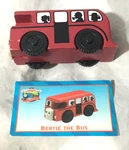 Thomas & Friends Wooden Railway 2000 Bertie The Bus W/ Card #99008. Fixed Price $8.99.
