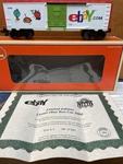 Lionel Gauge Limited Edition Box Car W/ Opening Doors 6-36205. Fixed Price $125.00.