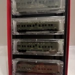 Micro-trains Line Scale U.s. Dept Of Defense 4-CAR Pullman Troop Sleeper Pack. Fixed Price $119.95.