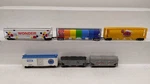 Ahm, Bachmann & Other Ho Scale Assorted Freight Cars: 42674, 370708, 4103. Fixed Price $38.39.