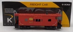 K-line K612-1731 Katy Bay Window Caboose #60 Nib. Fixed Price $41.99.