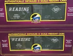 Mth Premier 20-99395 Reading 40 Aar Box Car O-scale New (2-PACK). Fixed Price $149.00.