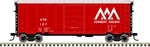 Atlas Scale PS-1 40' Boxcar, 6' Door Vermont Railway (red/white) #133. Fixed Price $27.99.