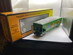 Mth Railking 30-7554 Love Toy Trains Bay Hopper With Coal Load Box. Fixed Price $30.00.