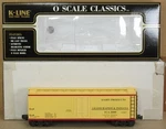 K-line K762-9011 Grand Rapids & Indiana Wood-sided Reefer (tca 2000) O-gauge Nos. Fixed Price $17.99.