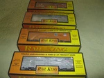 Mth Rail King 30-1513 -a B D Pfe Union Pacific Fruit Express Reefer 4 Cars. Fixed Price $136.50.
