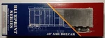 Branchline Blueprint #1517A 40' 8'DOOR Aar Box Car Maine Central #8651 Nib Kit. Fixed Price $17.50.