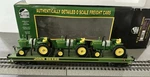 Mth Premier 20-98361 John Deere Flat Car W/ (3) 4010 Tractors Scale. Fixed Price $118.00.