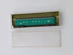 Aurora Postage Stamp Trains 4842/225 Penn Central 70 Ton Covered Gondola Scale. Fixed Price $11.95.