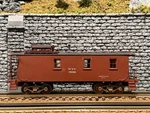 Kmt Nj Custom Brass 2 Rail Scale New York Central 18000 Woodside Caboose. Fixed Price $199.95.