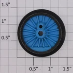 Lionel 18719-144 Thomas The Tank Engine Blue Undercut Wheel (10). Fixed Price $50.00.