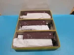 Ho Scale Accurail 4407 (3CARS) 40' O.b Box Steel Ends City Of Georgia LOT#1376. Fixed Price $39.95.