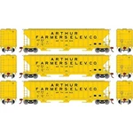 Athearn ATH81579 54' Fmc 4700 Covered Hopper Afex (3-PK) Scale. Fixed Price $124.99.