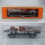 Lionel Gauge Lots 2008 Santa Fe Warbonnet Flatcar Trailer 6-52523 New. Fixed Price $131.00.