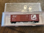 Fix Valley Models 5283 Dd Box Car Western Pacific Road # 383314. Fixed Price $14.50.