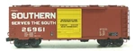 Lionel 2126102 Southern #26961 Roof-hatch Boxcars. Fixed Price $85.49.