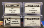 Lot Of (4) Life Like Scale S782B, S784C & S785A Hopper Atlas 2398 Train Cars. Fixed Price $34.99.