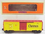Lionel 6-26216 Gauge Cheerios Boxcar Ln/box. Fixed Price $28.99.