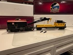 Mth Pennsylvania Crane Car And Tender. Fixed Price $224.00.