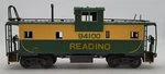 Atlas 6604-4 Gauge Reading Ev Caboose #94100 (3 Rail) Ex. Fixed Price $32.63.