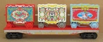 K-line K-69002 Circus Transport Railroad Flatcar W/trailers O-gauge. Fixed Price $39.99.