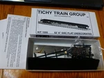 Tichy Train Group #1000 53' 6" Gsc Commonwealth Flatcar Kit -- Undecorated. Fixed Price $10.80.