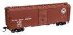 Walthers 910-1367 Pacific Great Eastern 40' Aar 1944 Boxcar Rtr #4004. Fixed Price $27.18.