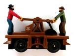 Lionel 6-81440 Western Union Hand Car Vary Rare. Fixed Price $119.95.