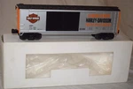 Mth 30-4181A Harley Davidson Double Door Boxcar Production Sample Gauge In. Fixed Price $59.99.