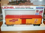 Lionel Frito Corn Chips Billboard Reefer 6-9884. Fixed Price $36.35.