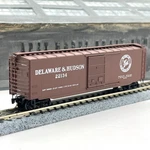 Micro-trains Scale 31070 Delaware Hudson 50FT Standard Boxcar D&h 22134. Fixed Price $14.99.