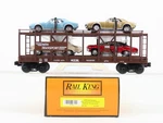Gauge 3-RAIL Mth 30-7638 Transport Auto Carrier #6770 W/ertl Chevy Novas. Fixed Price $69.95.