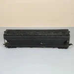 Ahm Scale 4-BAY Covered Hopper Freight Car Black Painted. Fixed Price $9.95.