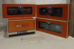 Lionel O-gauge #6464 Series X (3-PK) #6-39204, 6-39205, 6-39206 Nib. Fixed Price $73.50.