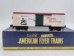 S-gauge Lionel American Flyer 6-49061 Christmas Music Operating Box Car Nib. Fixed Price $64.99.