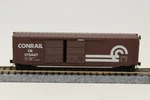 Scale Micro-trains 50' Dbl Door Box Car Conrail 175447 Brown. Fixed Price $14.89.