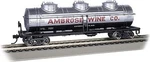 Bachmann 40' 3-DOME Tank Car Ambrose Wine Co #7501 Ho Scale Model Train. Fixed Price $38.36.