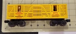 Lionel 6-6473 Horse Transport Car Fast Express Yellow W/red Lettering & O-27. Fixed Price $19.99.