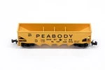 Life-like N Scale S786A Hopper, Peabody, Psl 6671. Fixed Price $5.99.