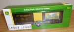 Lionel 2228380 John Deere Tractor Co. Wood-sided Reefer Gauge Toy Train Car. Fixed Price $59.95.