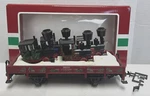 Lgb G-gauge 42100 Christmas 1997 Flat Car With Four Gnomy Stainzi Engines Ob. Fixed Price $139.95.