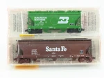 Scale Micro-trains Mtl 94102 Bnsf Merger Center Flow Hopper 2-PACK Sealed. Fixed Price $49.95.