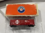 Lionel 6-15019 O-gauge Santa Fe Waffle Side Box Car Nib. Fixed Price $14.95.