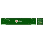 Atlas 50005954 Scale Hub Group 53' Containers Set #1 249228, 249249, 249360. Fixed Price $32.69.