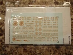 Southern Railway (sou) Cupola & Bay Window Ho Caboose Decals Sub. Champ HC-235. Fixed Price $5.29.