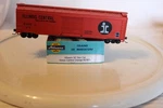 Ho Scale Athearn, 50' Box Car, Illinois Central, Orange, #37875 Built. Fixed Price $24.00.