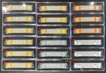 Atlas Z Scale Multi-max Auto Carriers Lot Of 18 Ttx Csx Bnsf Up Kcs Ferromex. Fixed Price $650.00.