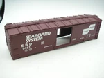 Lionel 9481 Seaboard Boxcar Shell, Doors Trim, 1985!, Nos, Exc. Fixed Price $8.50.