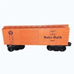 Lionel X-6034 Baby Ruth Curtiss Candy Boxcar Orange Gauge Vintage Train. Fixed Price $20.00.